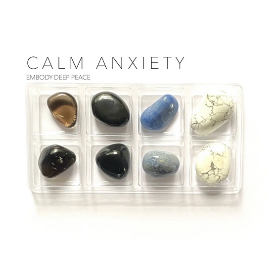 Crystal Set - (Calm Anxiety | 8 stones)