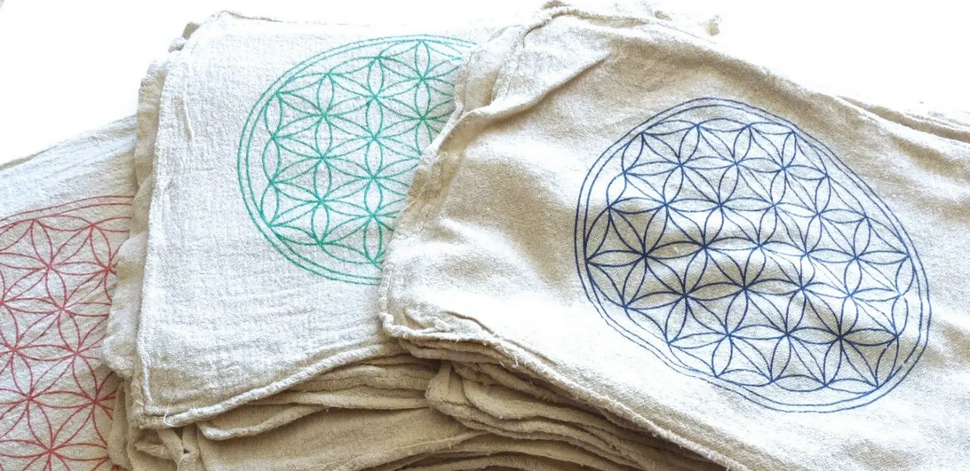 Crystal Grid Cloth - Flower of Life