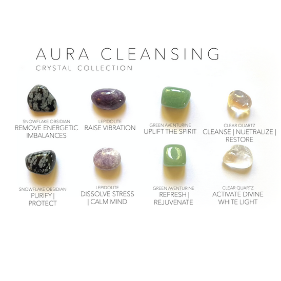 Crystal Set - (Aura Cleanse | 8 stones)