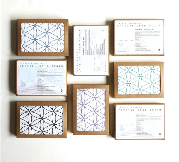 Crystal Grid Cloth - Flower of Life
