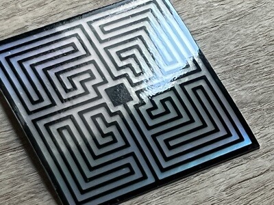 Sticker - Square Labyrinth (Holographic)