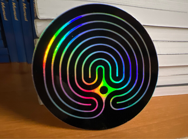 Sticker - CLASSICAL Labyrinth (Holographic)