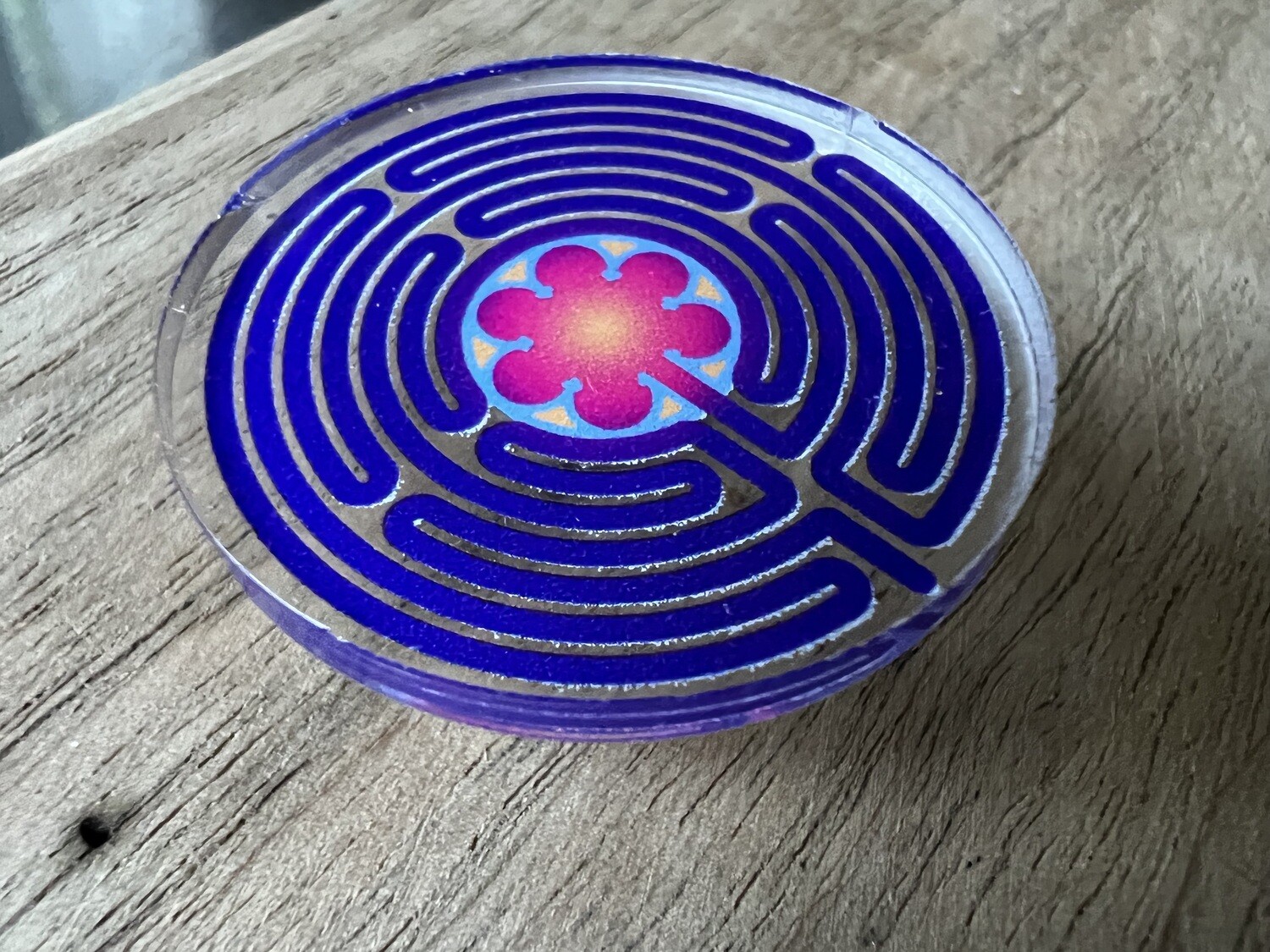 Chartres Essence  Acrylic Pin
