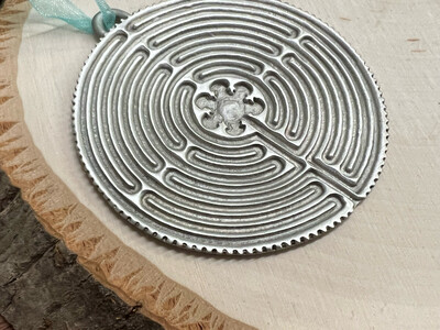 *Holiday Pewter Ornament - Chartres Labyrinth