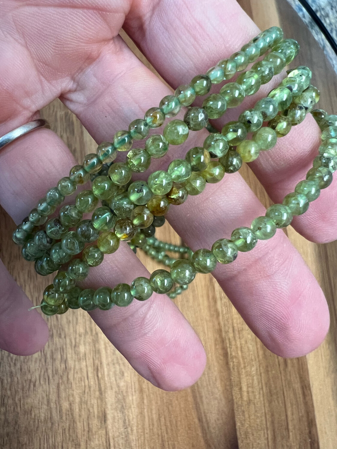 Stone Bracelet - Peridot | 4mm