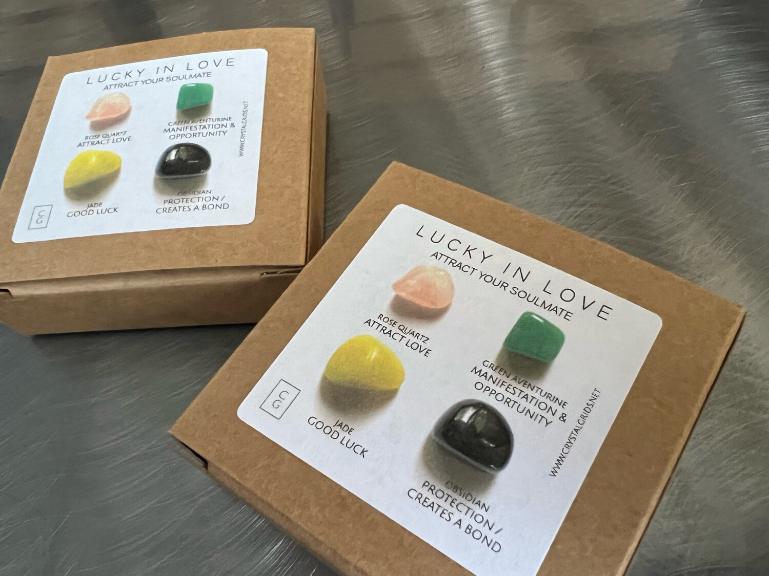 Crystal Set - (Lucky in Love | 4 stones)