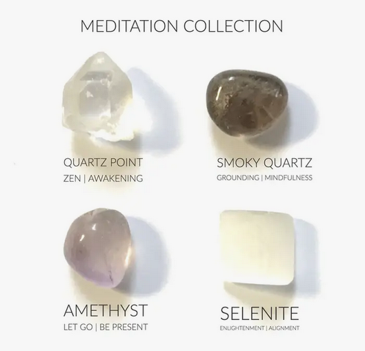 Crystal Set - (Meditation | 4 stones)