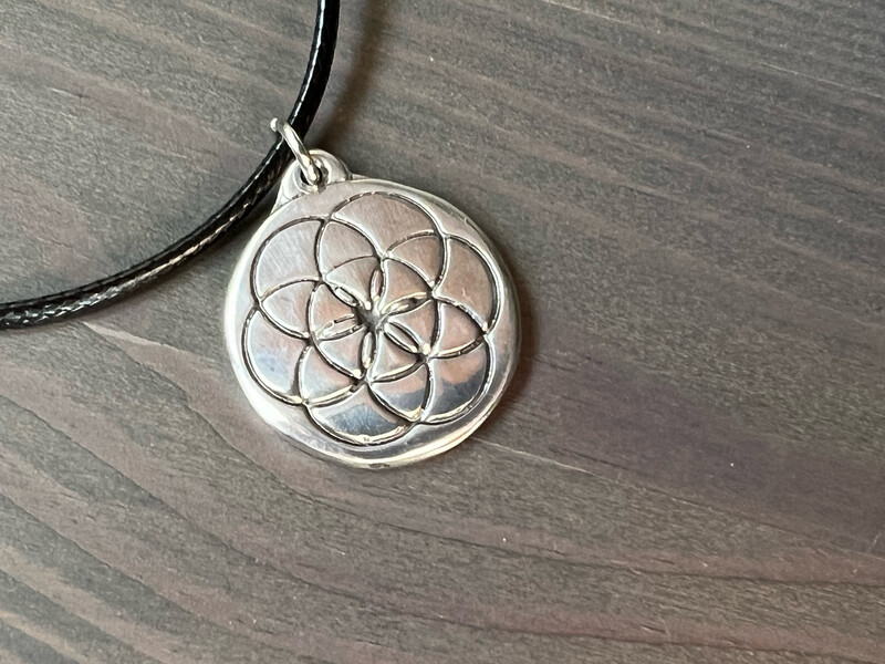 Necklace: Hand Poured Pewter Genesis