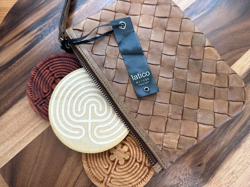 Latico Leathers | Amal Clutch &amp; Wristlet | COGNAC