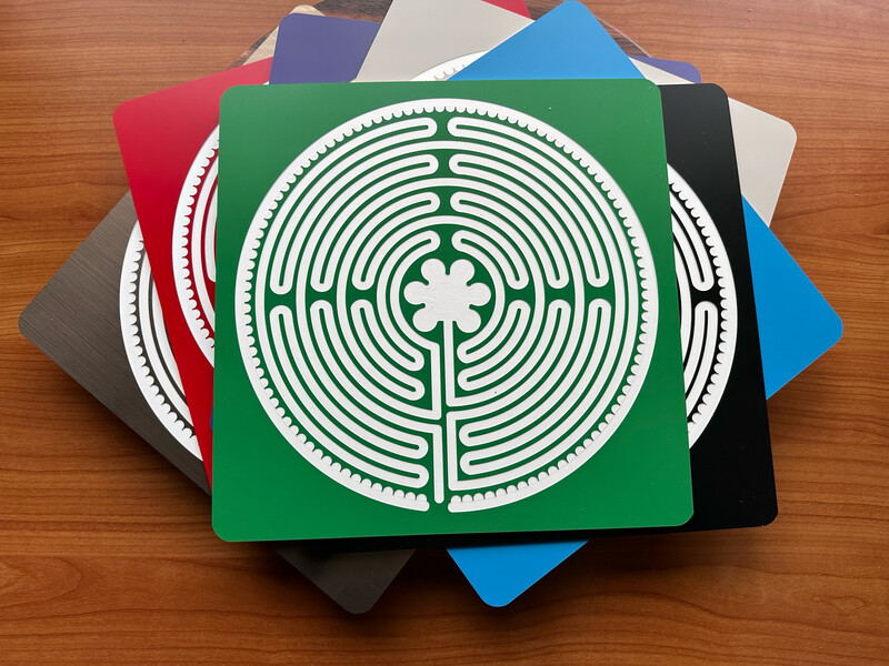Acrylic Full Chartres Labyrinth | 12-inch