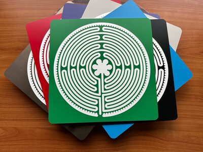 Acrylic Full Chartres Labyrinth | 12-inch