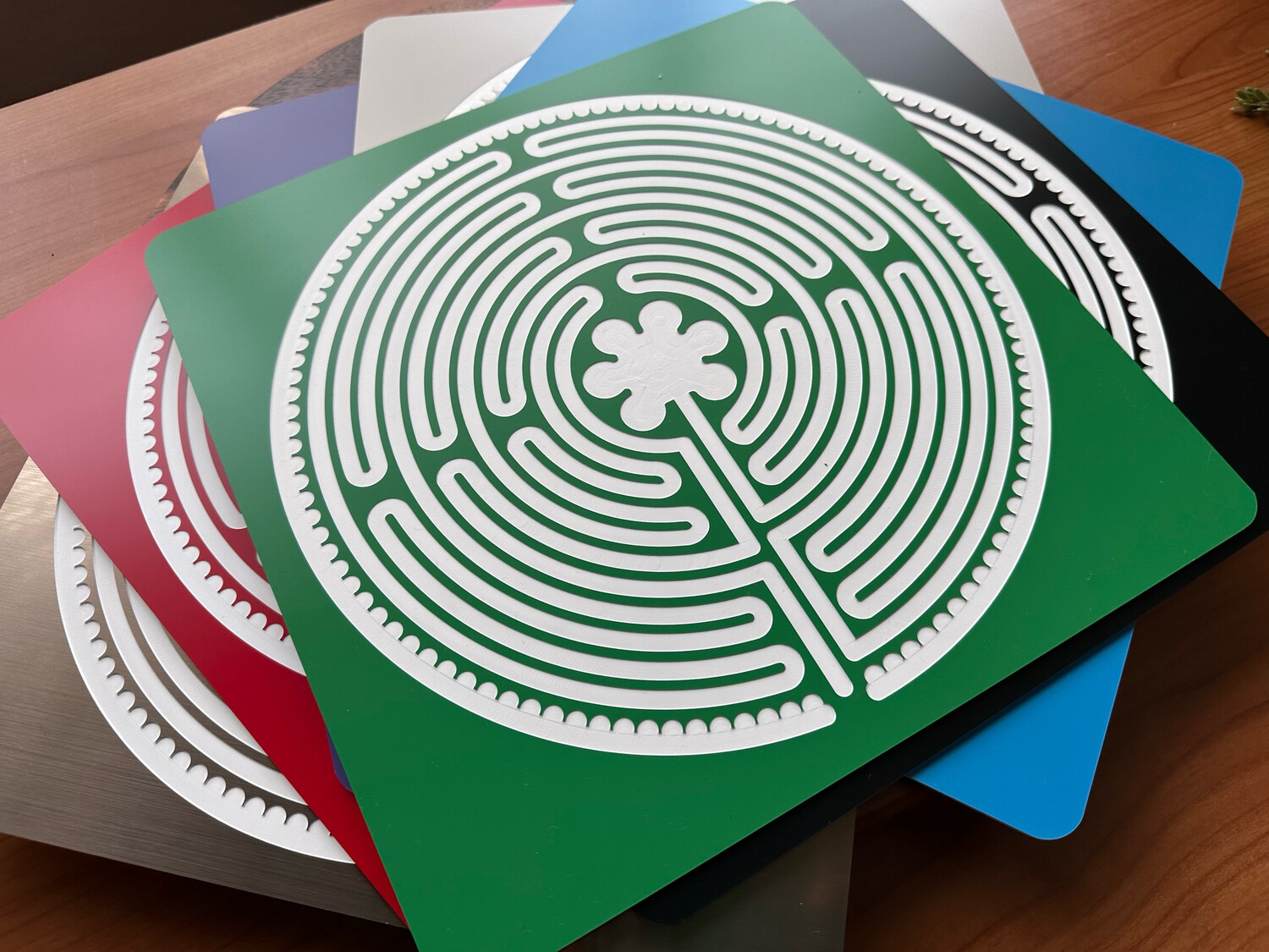 Acrylic Full Chartres Labyrinth | 12-inch