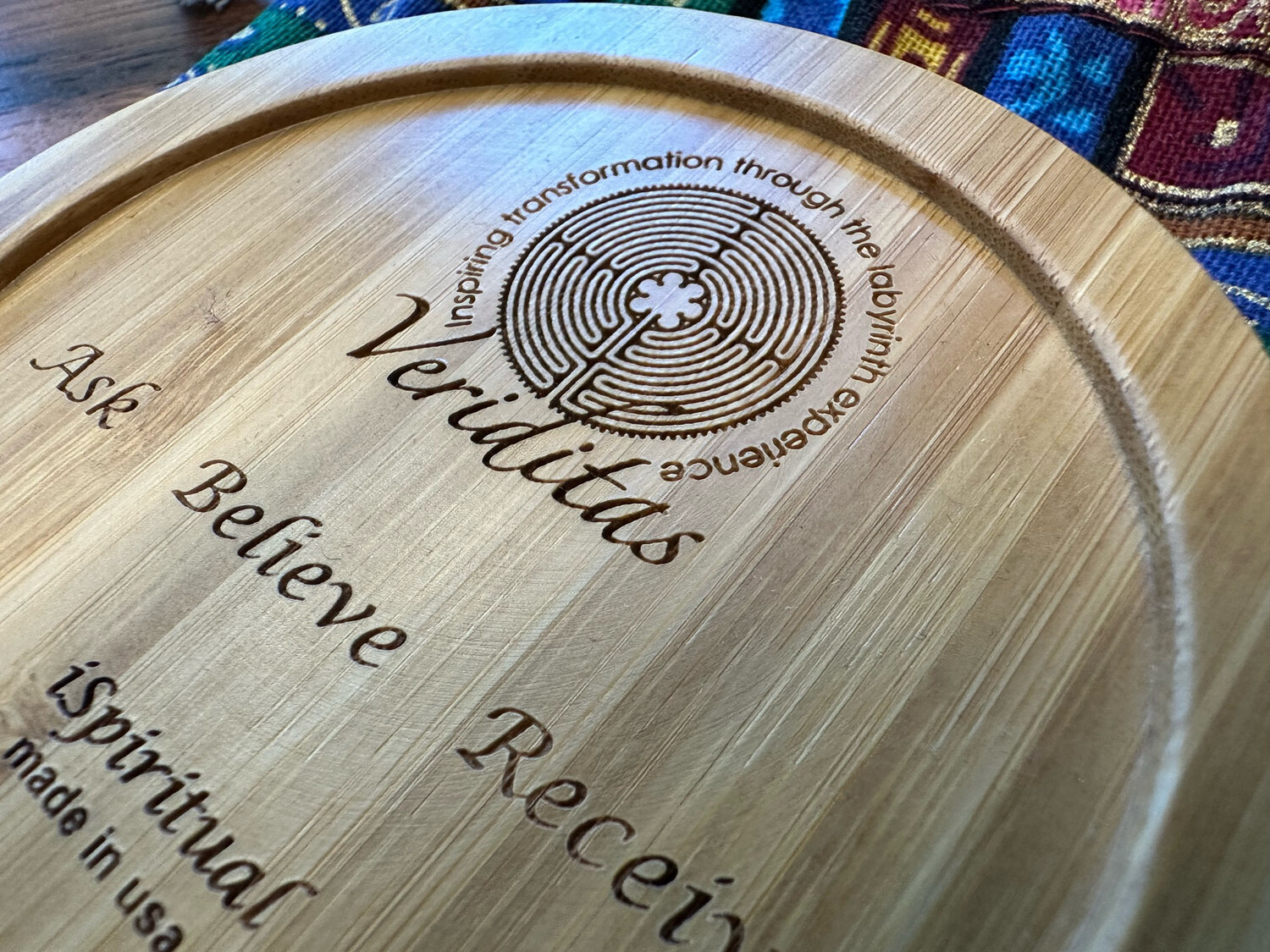 Pocket Handheld Labyrinth (BAMBOO) | 4-inch