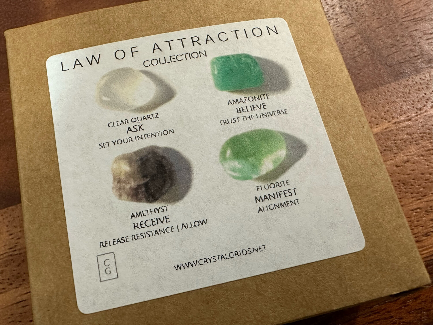 Crystal Set - (Calm Anxiety | 4 stones)