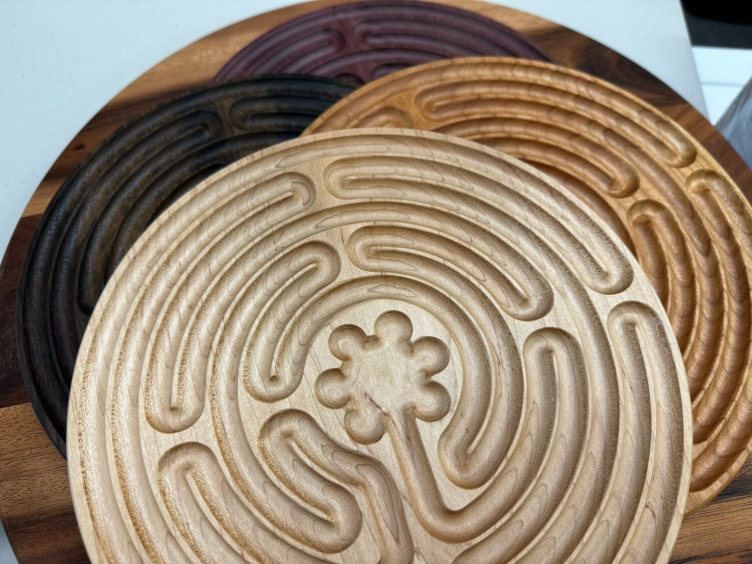 Hardwood Labyrinth | Multiple Wood Options