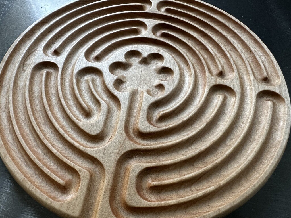 Hardwood Labyrinth | Multiple Wood Options