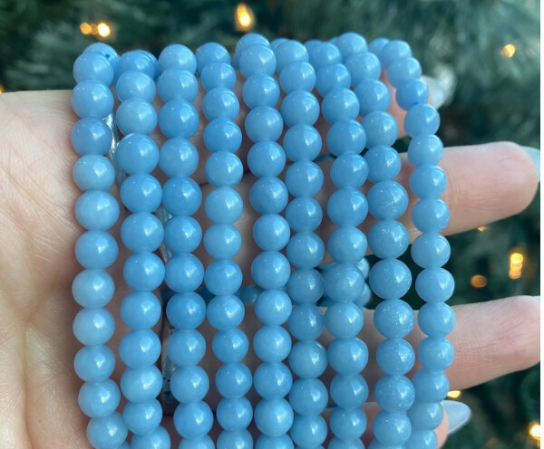 Stone Bracelet - Angelite