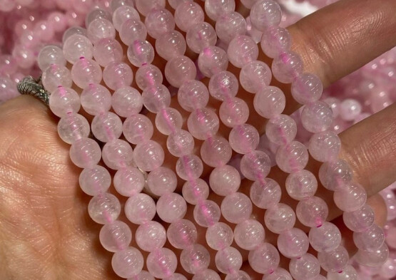 Stone Bracelet - Rose Quartz