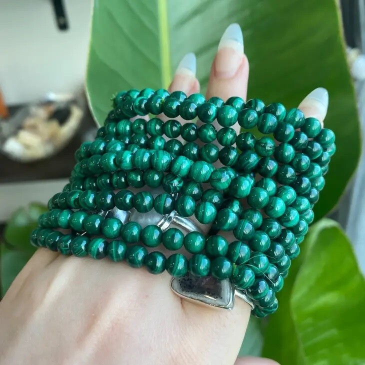 Stone Bracelet - Malachite
