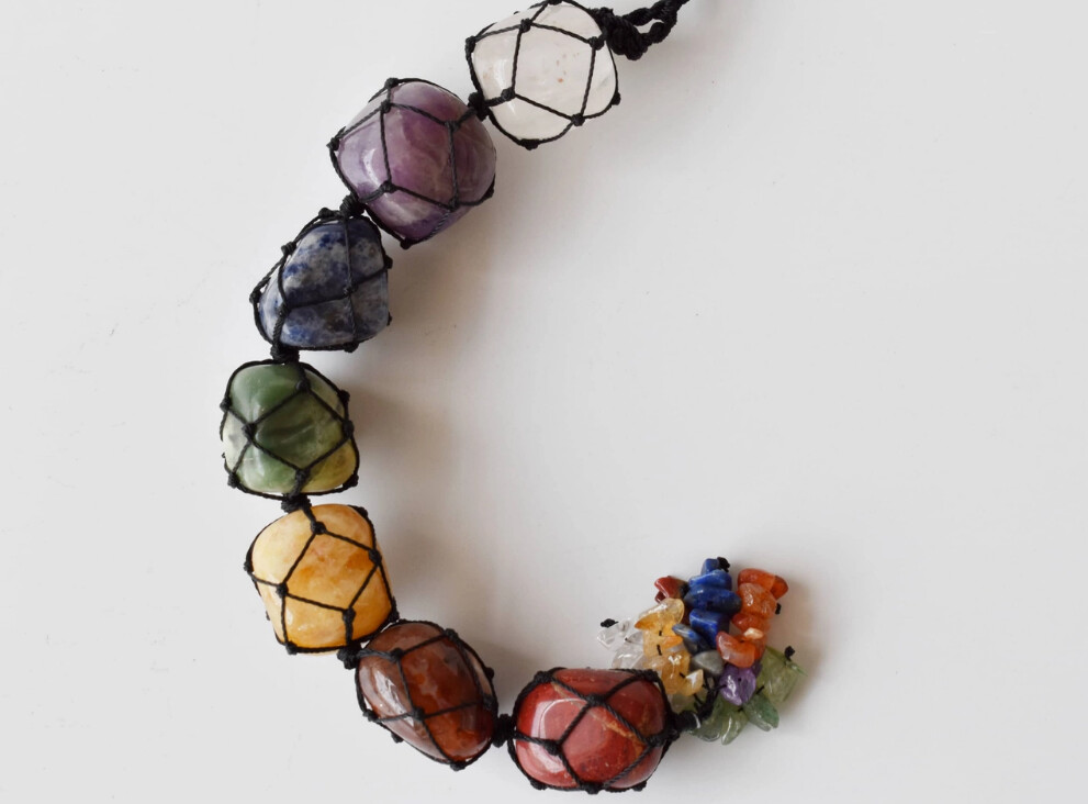 7 Chakra Crystal Hanger