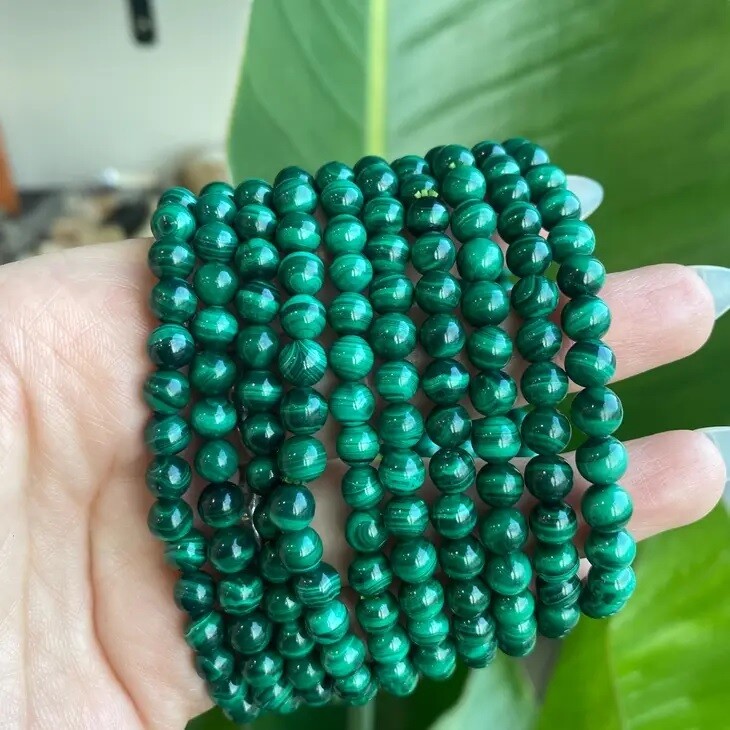 Stone Bracelet - Malachite