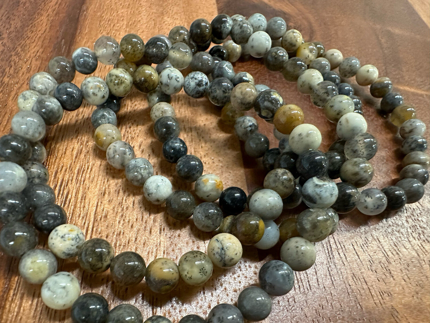 Stone Bracelet - Dendritic Opal