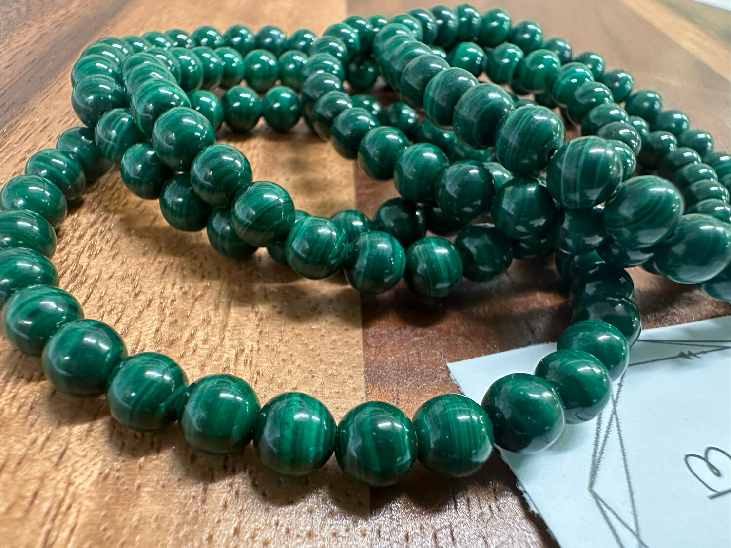 Stone Bracelet - Malachite