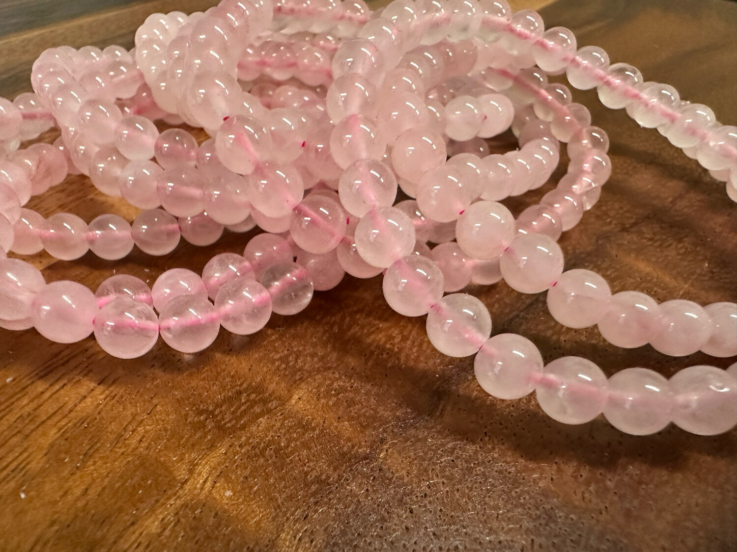 Stone Bracelet - Rose Quartz