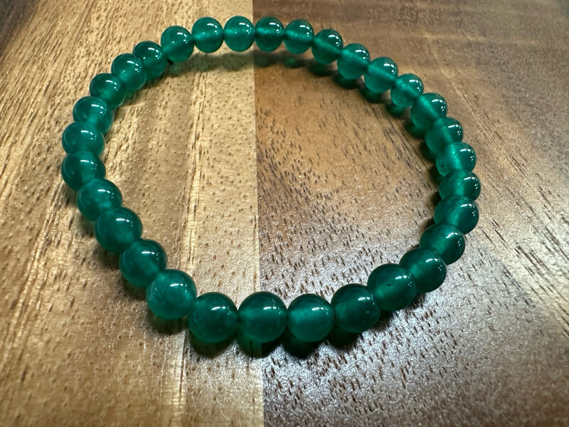 Stone Bracelet - Green Jade
