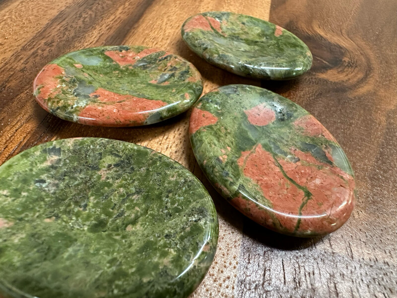 Pocket Token | Stone - Unakite