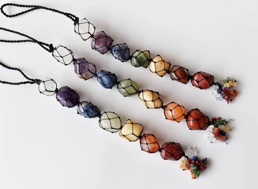 7 Chakra Crystal Hanger