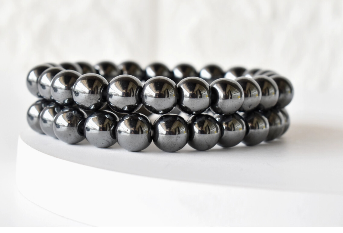 Stone Bracelet - Hematite