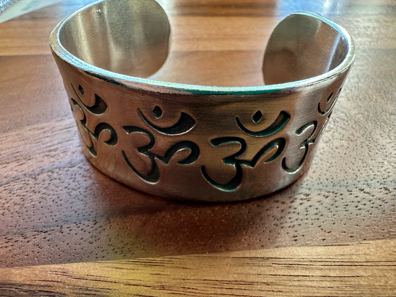 Cuff Bracelet: Om