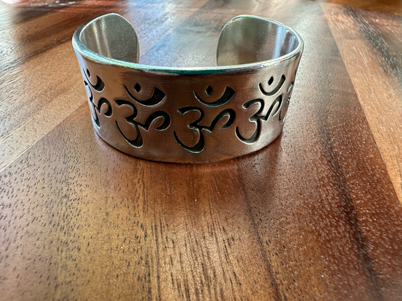 Cuff Bracelet: Om