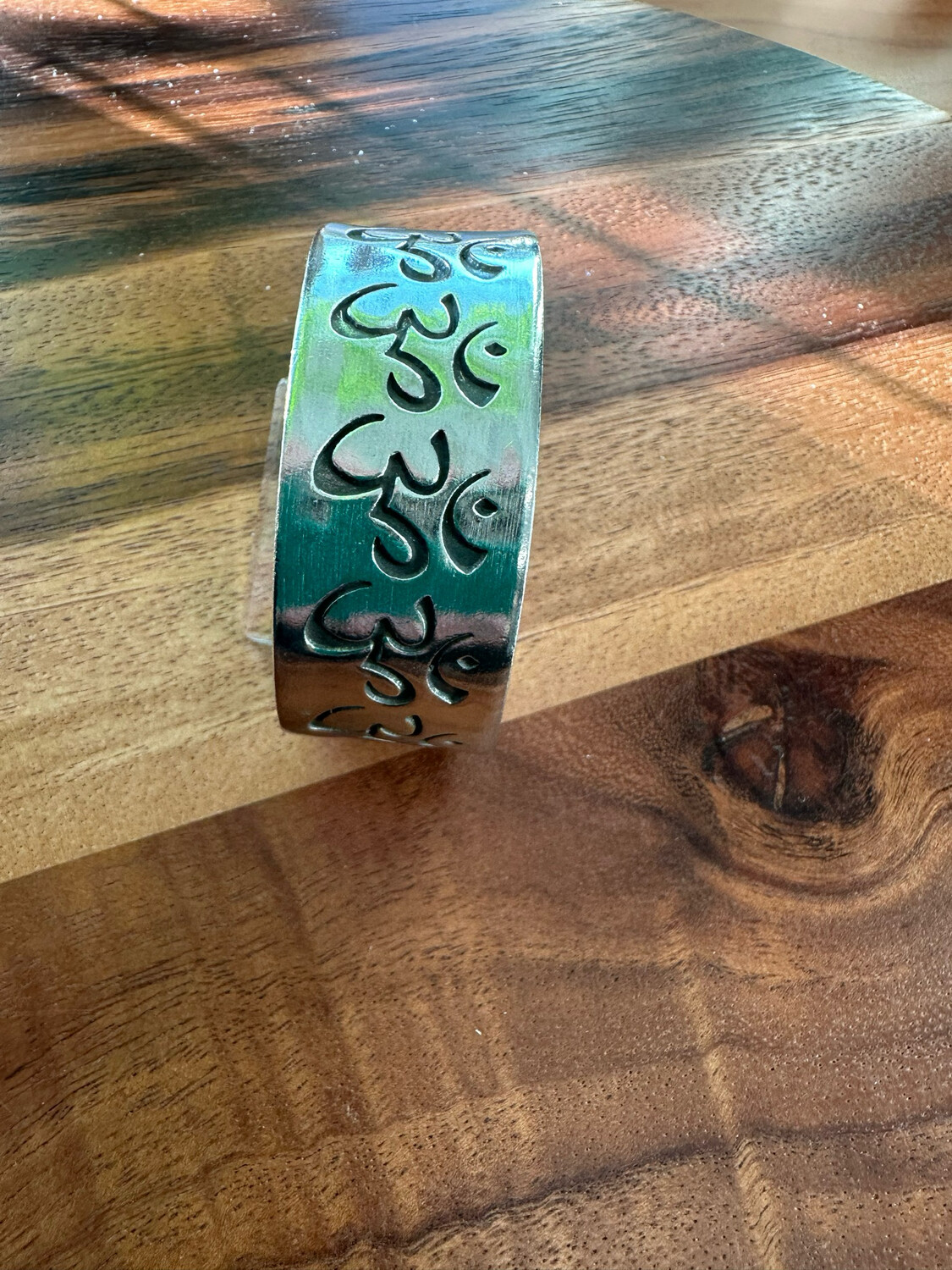 Cuff Bracelet: Om