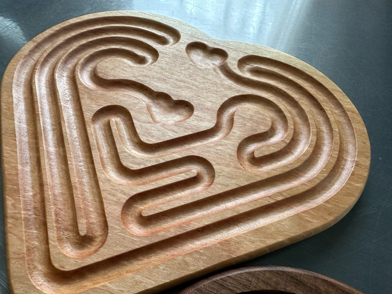 Heart-to-Heart Labyrinth | Real Wood