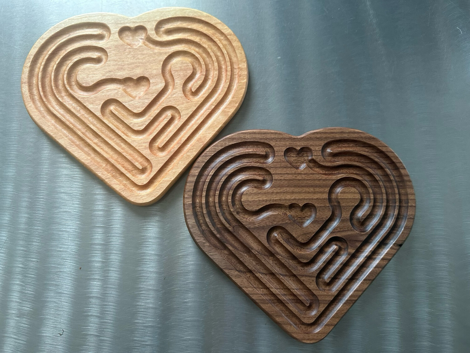 Heart-to-Heart Labyrinth | Real Wood