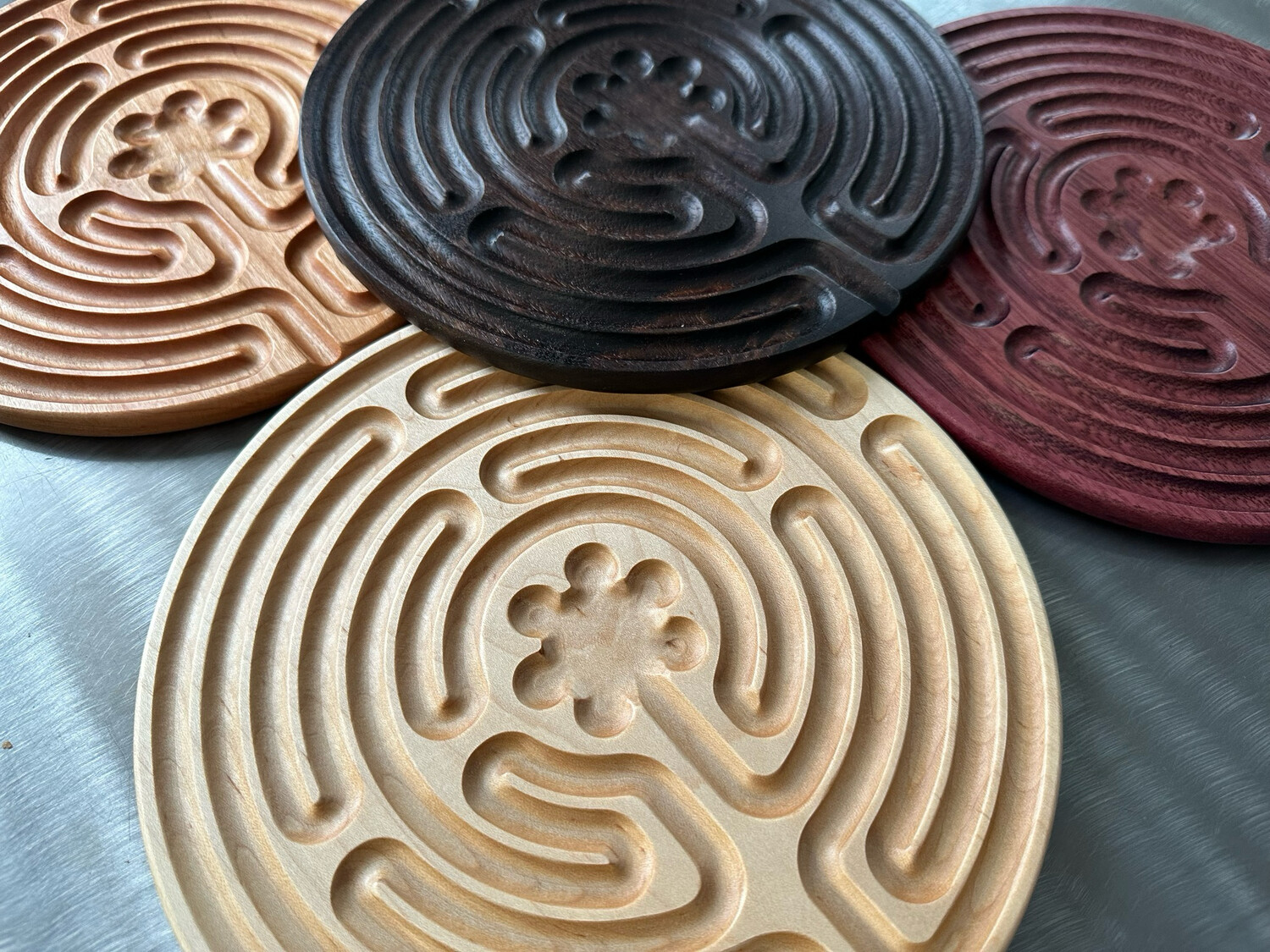 Hardwood Labyrinth | Multiple Wood Options