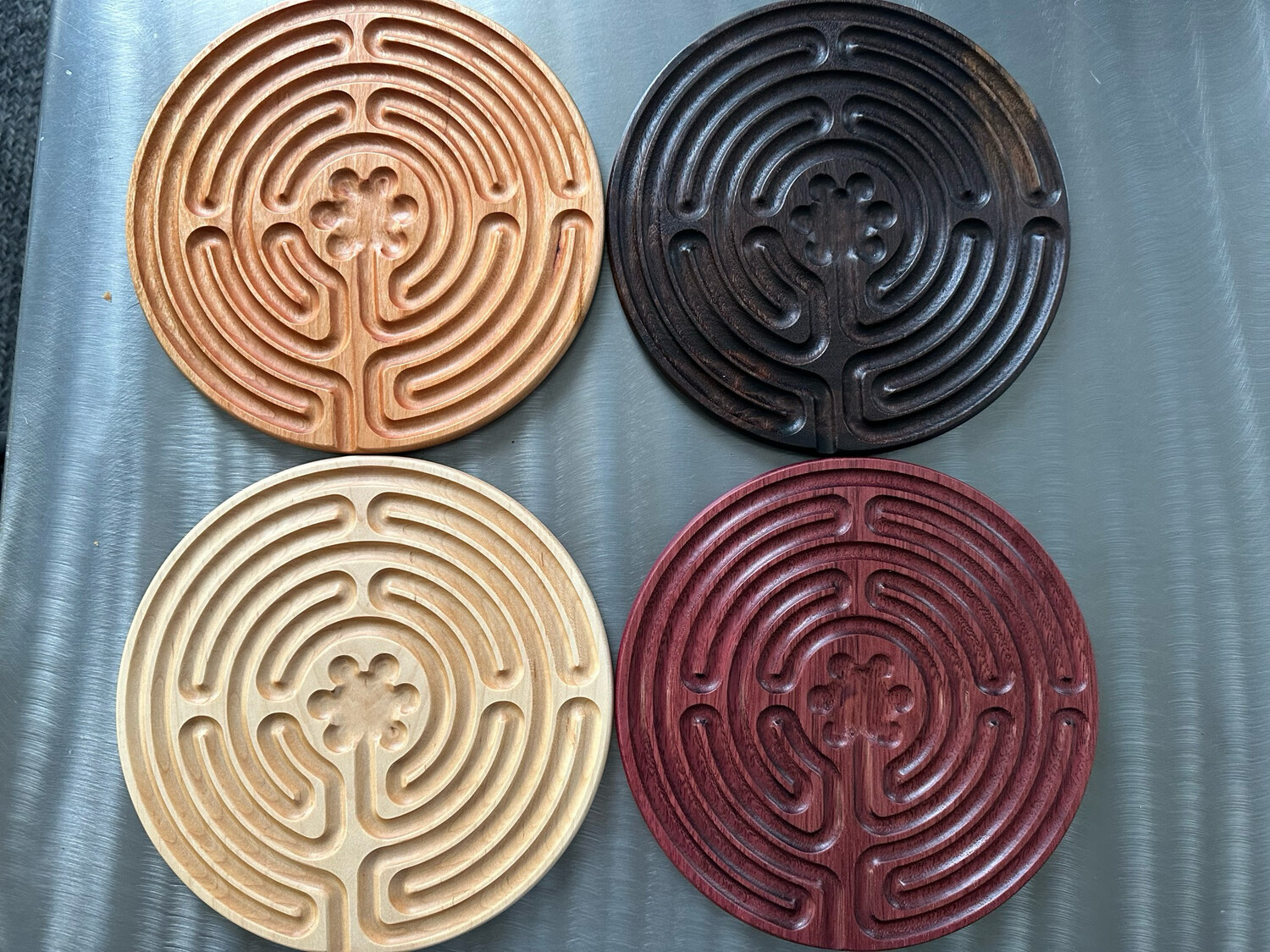 Hardwood Labyrinth | Multiple Wood Options