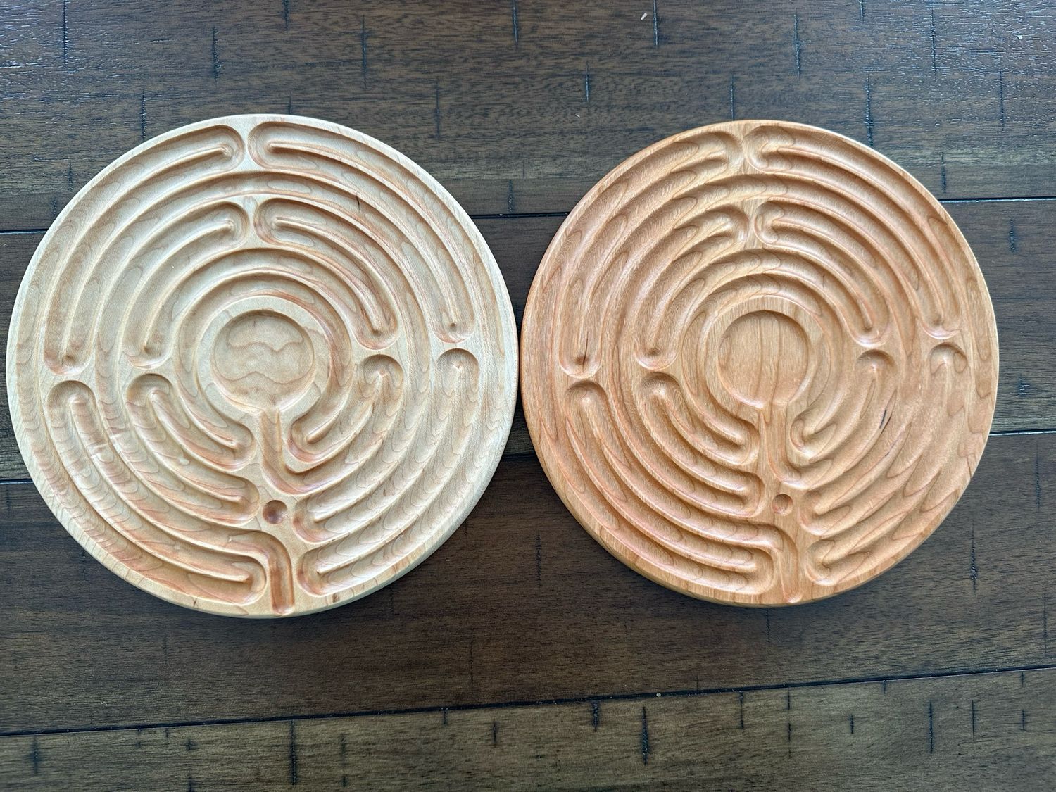 Santa Rosa Hardwood Labyrinth | Multiple Wood Options