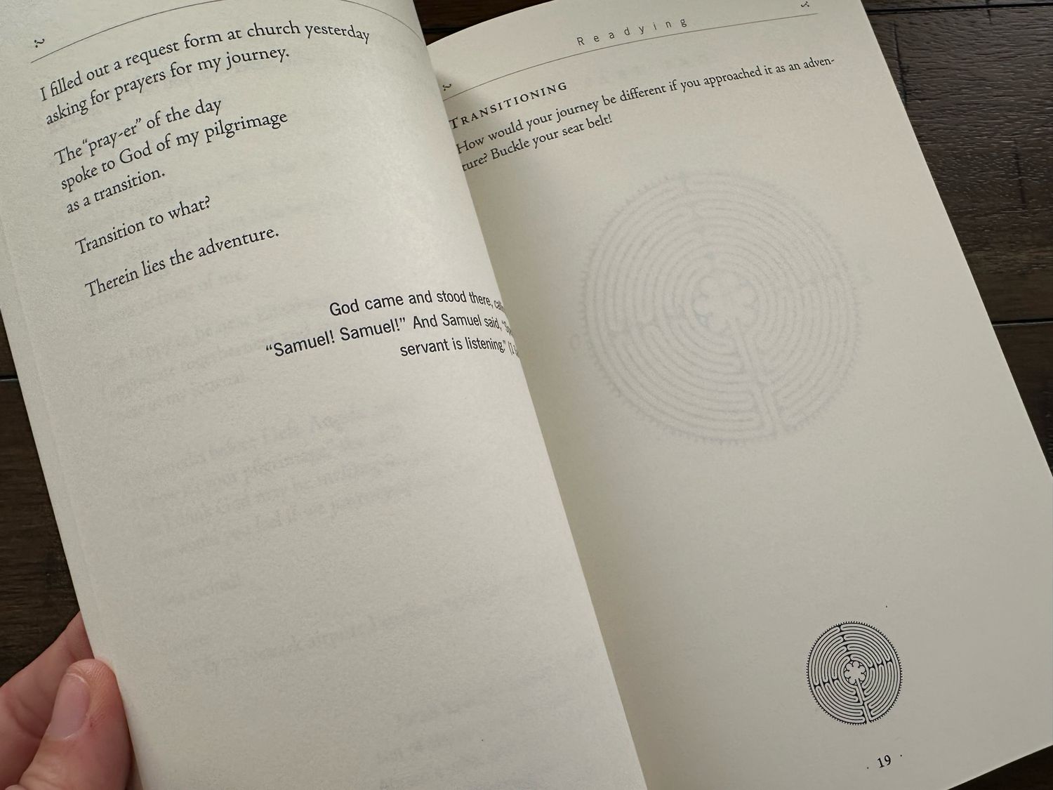 Journal: Praying the Labyrinth (Jill Kimberly Hartwell Geoffrion)