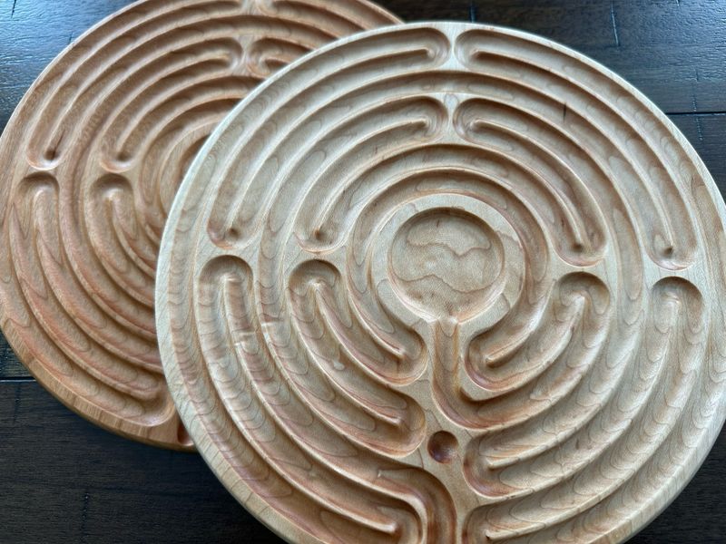 Santa Rosa Hardwood Labyrinth | Multiple Wood Options