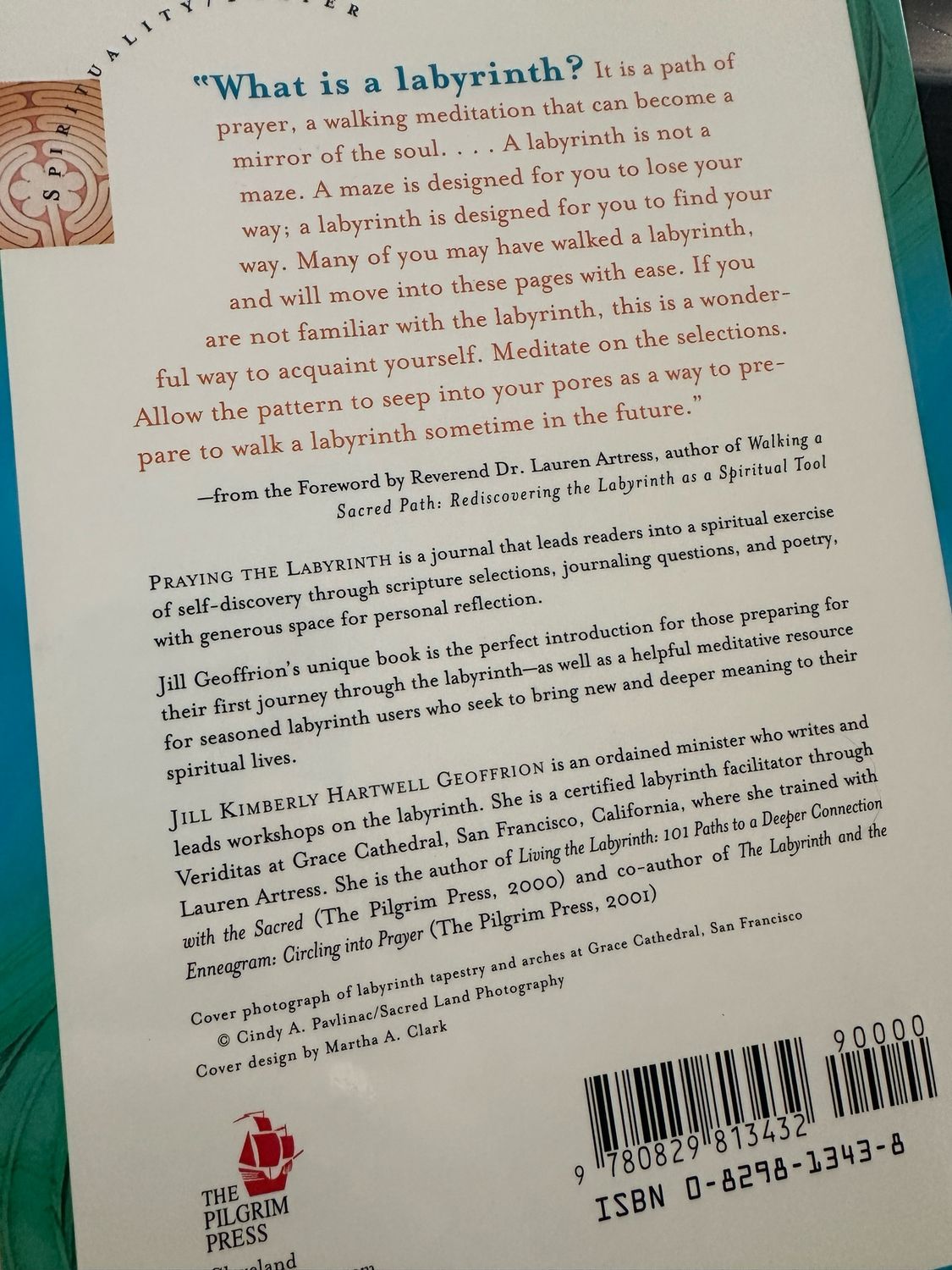 Journal: Praying the Labyrinth (Jill Kimberly Hartwell Geoffrion)