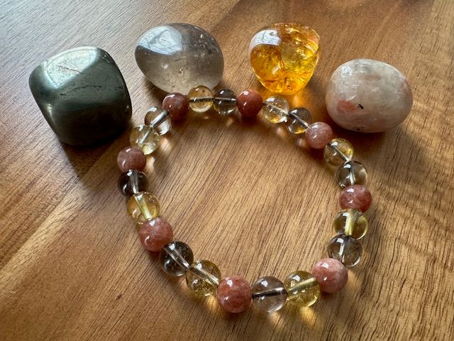 Stone Bracelet &amp; Crystal Kit | Positive Mindset