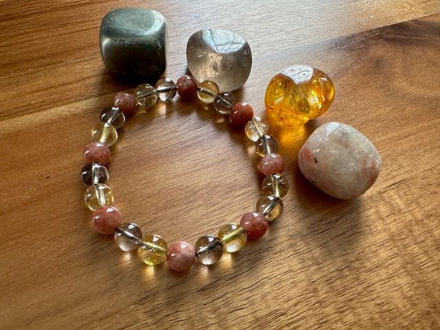 Stone Bracelet &amp; Crystal Kit | Positive Mindset