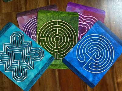 Travel Labyrinth Cards - Handheld Labyrinths (Small Pack)