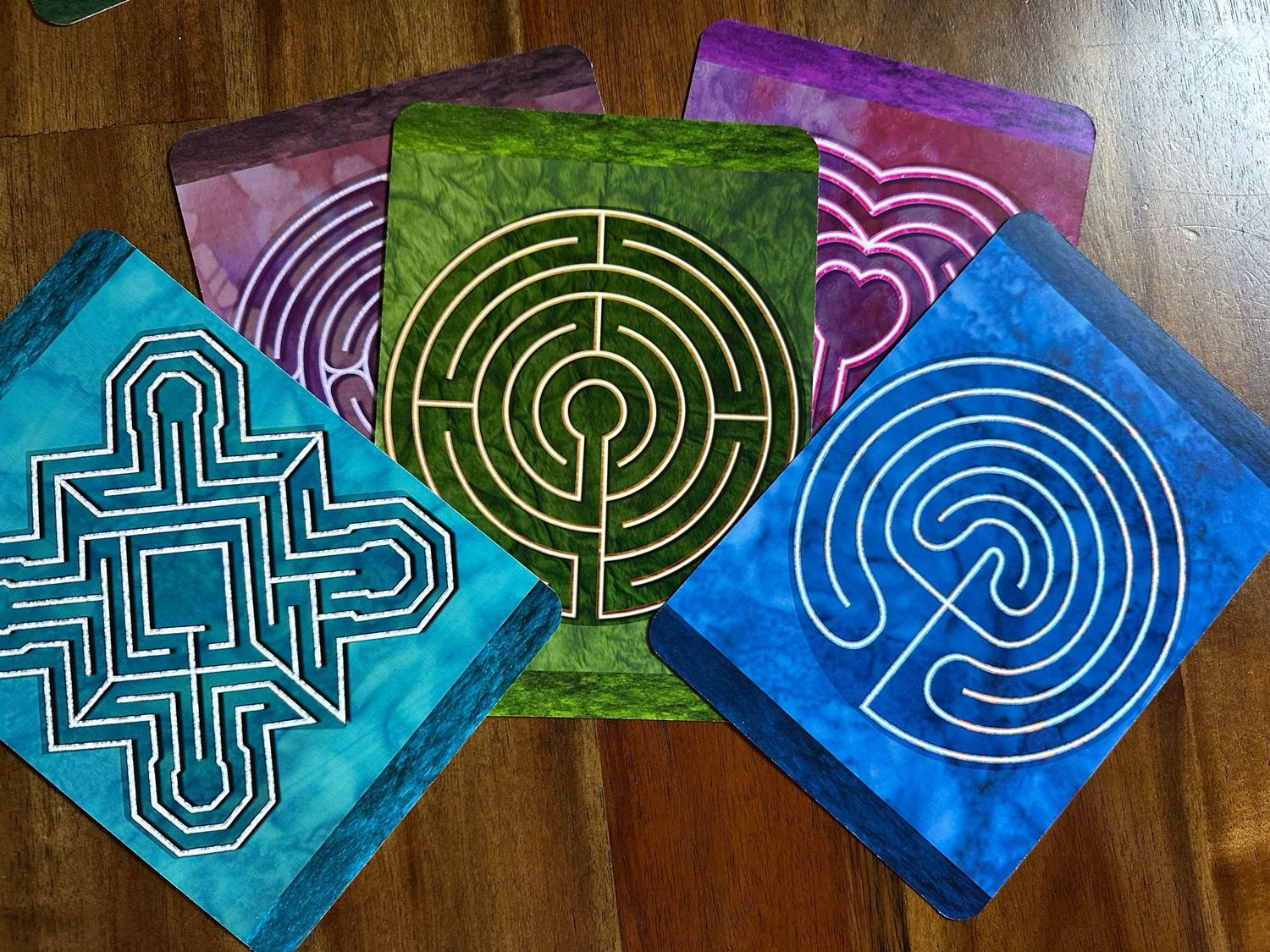 Travel Labyrinth Cards - Handheld Labyrinths (Small Pack)