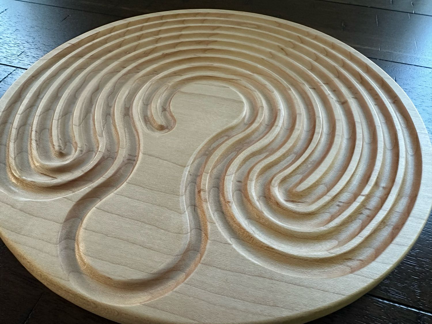 Baltic (Goddess) Hardwood Labyrinth | Multiple Wood Options