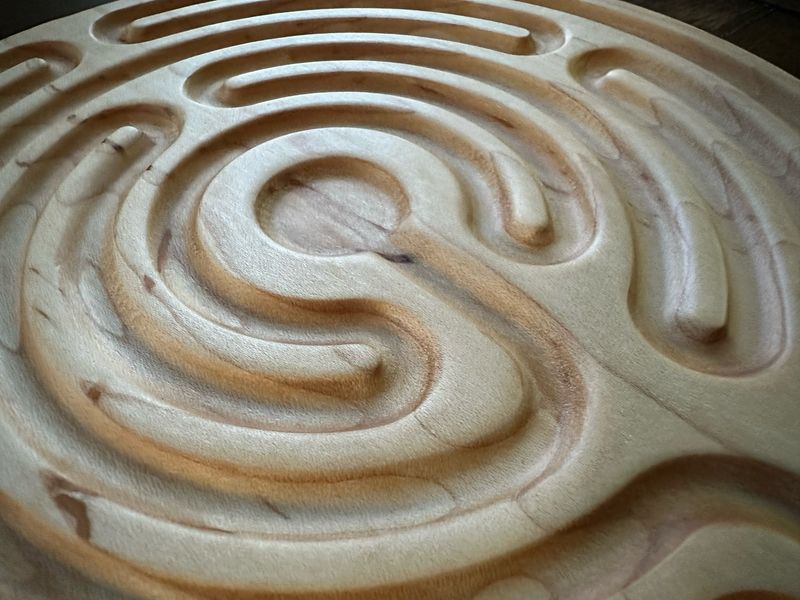 Abingdon Abbey Hardwood Labyrinth | Multiple Wood Options