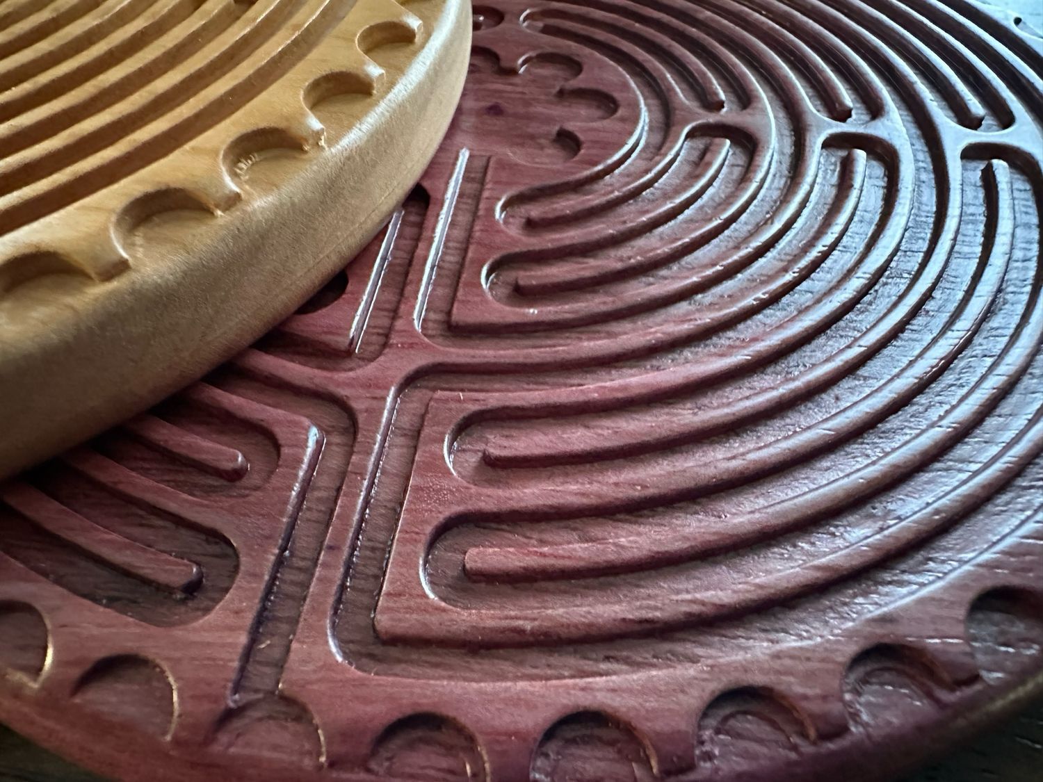 Personal Hardwood Labyrinth | Multiple Wood Options